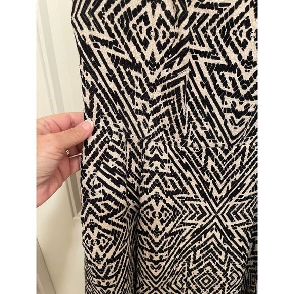 Maeve Anthropologie Geometric Print Sleeveless Dress WOMEN'S Size 4 KNEE LENTGH - Picture 11 of 16